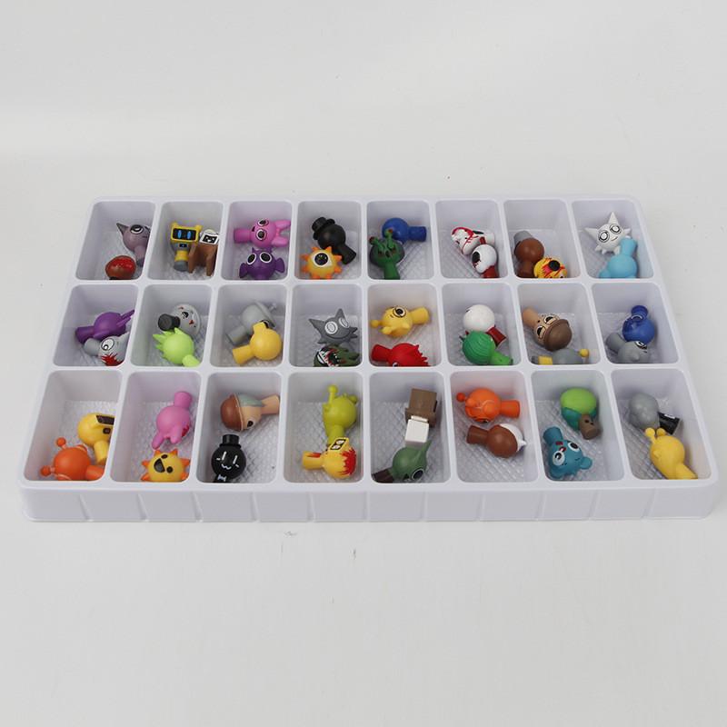 Figuritas Sprunki Box de Material PVC para Niños Coleccionables de Exhibición