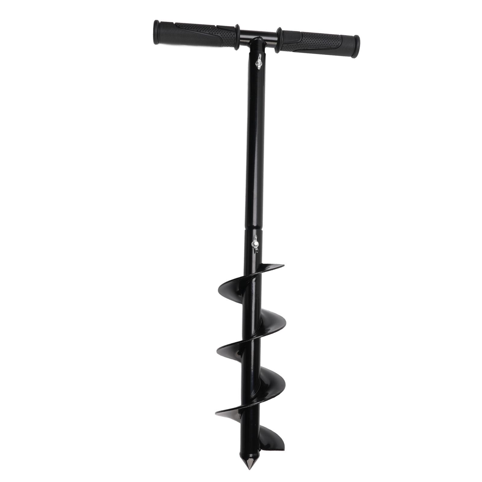 

Ручной шнековый бур Т-образной формы из холоднокатаной стали Садовый шнековый бур Ручной шнековый бур для бурения отверстий