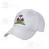 National Emblem Of Haiti Coat Of Arms Sun Baseball Cap Dad Hats Adjustable For Unisex Women Unisex Outdoor Hat
