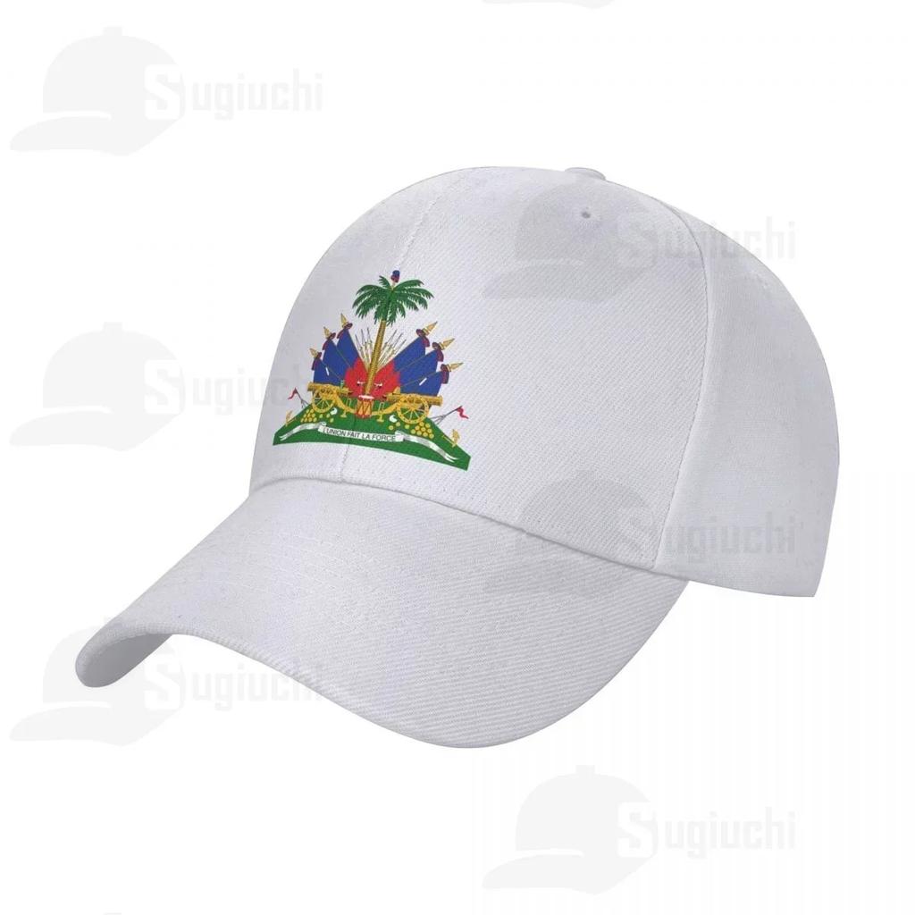 National Emblem Of Haiti Coat Of Arms Sun Baseball Cap Dad Hats Adjustable For Unisex Women Unisex Outdoor Hat