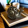 1Pcs Censer Snail Censer Antique Brass Tabletop Tea Pet Home Decoration Tea Pet Home Decoration