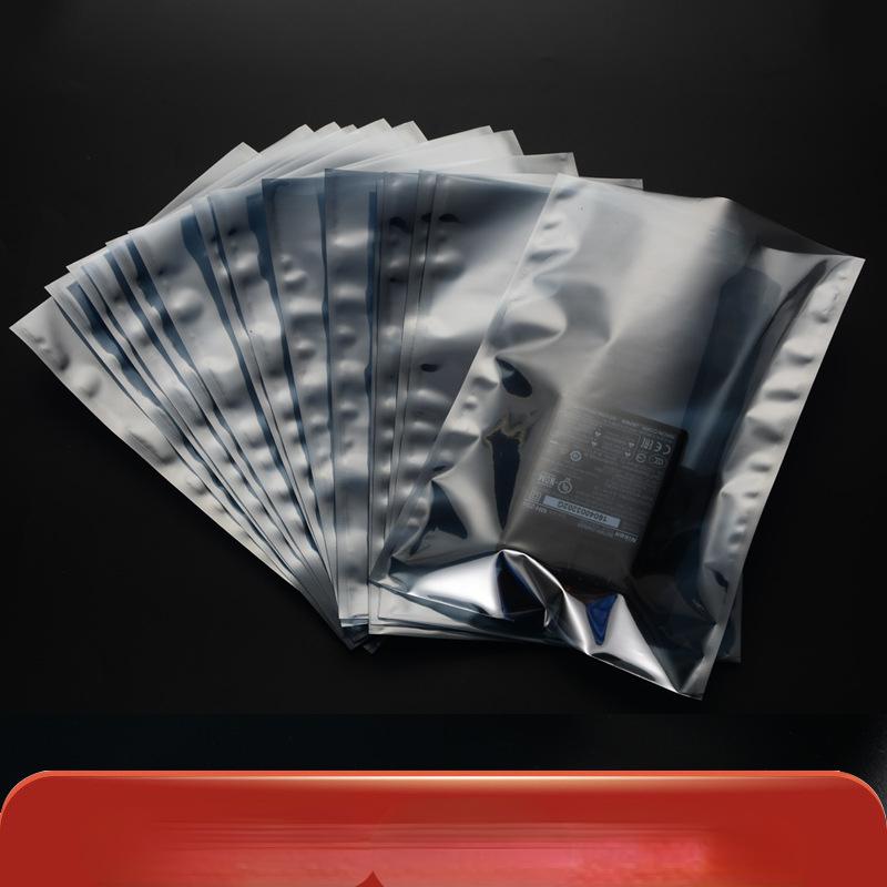 100pcs Semi-Transparent Anti-Static Bag 15*20cm Perfect for Storing Electronic Devices Home Organizer