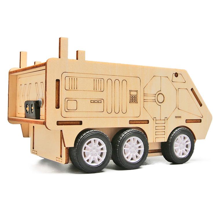 Science And Technology Small Production Mars Transport Vehicle DIY Primary And Secondary Physics Steam Science Experiment Material Package Invention