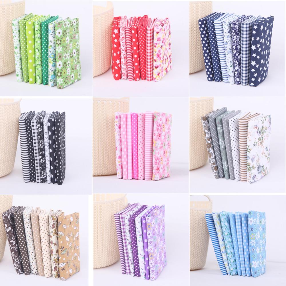 56pcs Household Handcraft Precut Fabric Bundles Quilting Fabric Squares For Handmade Cloth