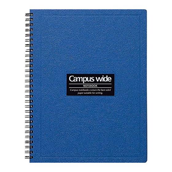 Блокнот KOKUYO Note Ring Campus Wide B5 A-линованный 70 листов синий S-T30A-B