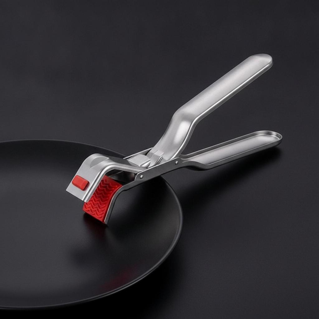 Stainless Steel Bowl and Dish Lifter Heat-Resistant Warm Lifting Tongs with
