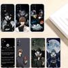 Death Note Transparent Phone Case for LG K22 K30 K40 K40S K41 K42 K50 K50S K51 K51S K52 K61 K62 K71 K92 Q61