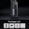 NITECORE EDC25 Lommelygte 3000 Lumen Flashlight Indbygget Batteri Genopladelig Type-C Opladning Løb Vandretur Camping Fiskegrej