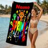 Customizable personalized beach towels Game Sprunki themed designs.Suitable for the beach, yoga, sports;ideal as beach accessories