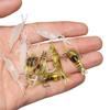 10Pcs New Soft Creative Hook Worm Silicone Shrimp Fake Bait Sea Fishing Prawn Lure