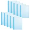 Plus Pocket Report Card Horizontal 10 Pack of Light X 10 File, File, Insert, Pockets, 10, Blue, FL-198GD, 79-971