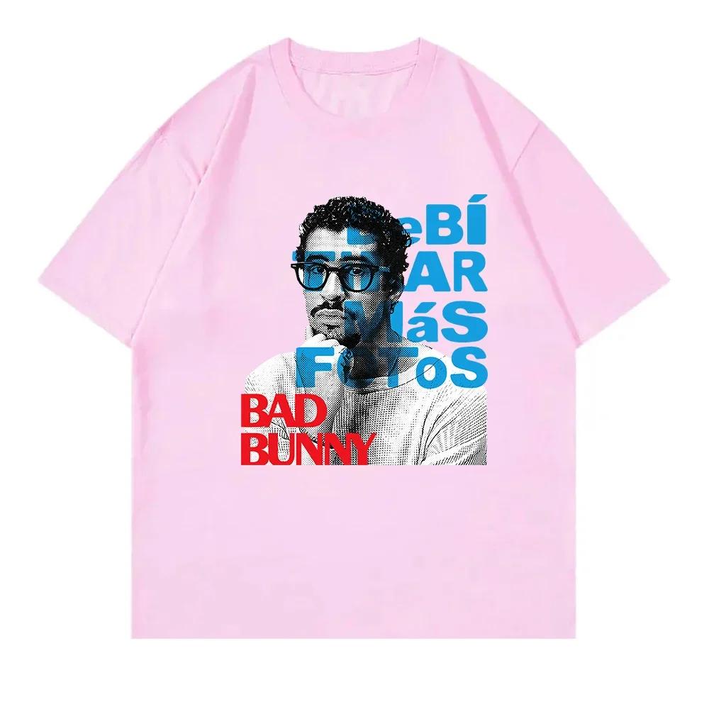 

BAD BUNNY DeBÍ TiRAR MáS FOToS TShirt All Album Women Clothing Retro Harajuku High Quality Clothes Fans TShirts S