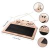 Wooden Ramadan Countdown Calendar Eid Festival Party Background for Party Decorations Accessory