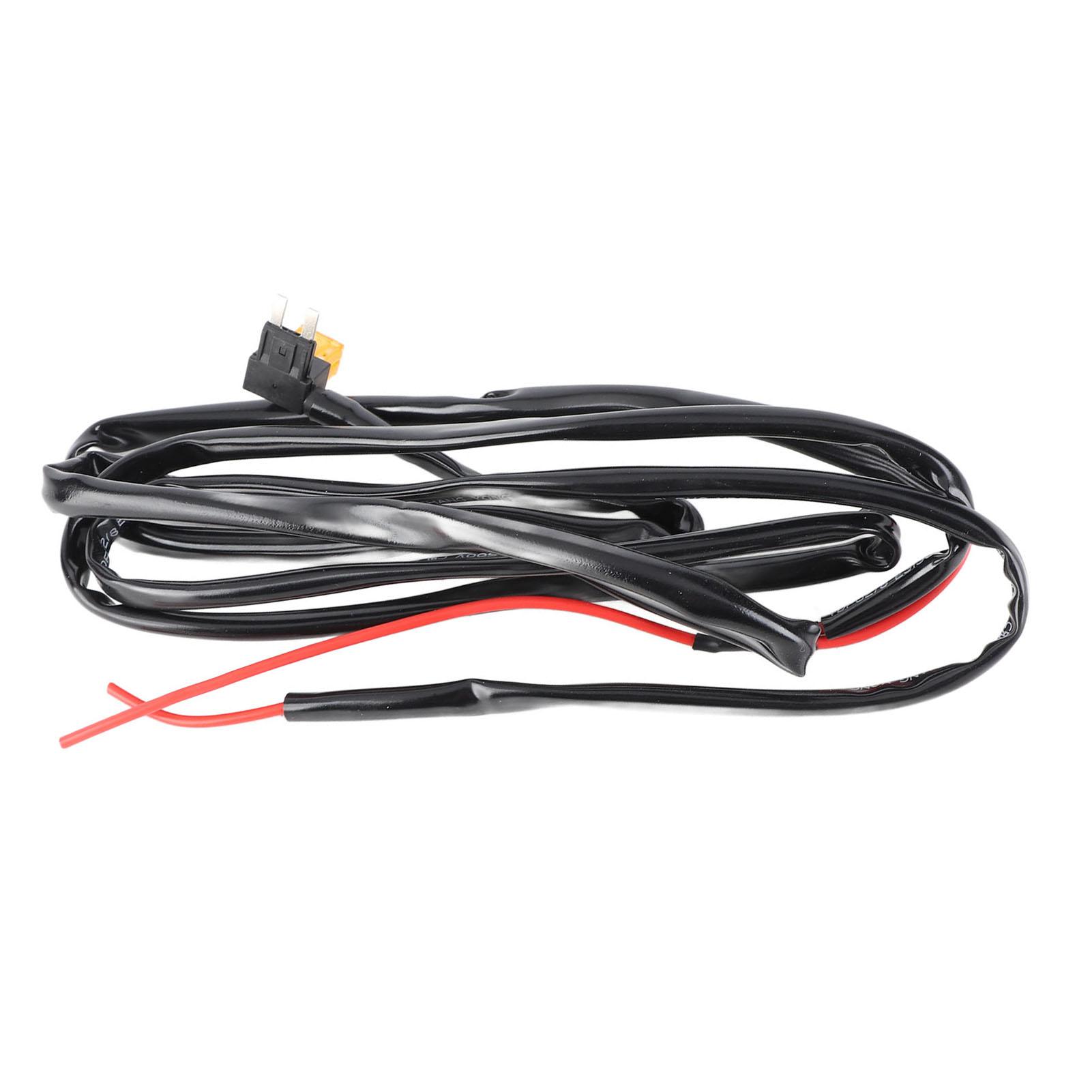 

Headlight Conversion Cable DRL Daytime Running Light Adapter Wiring Harness Replacement for JK TJ Or Trucks Motorcycle