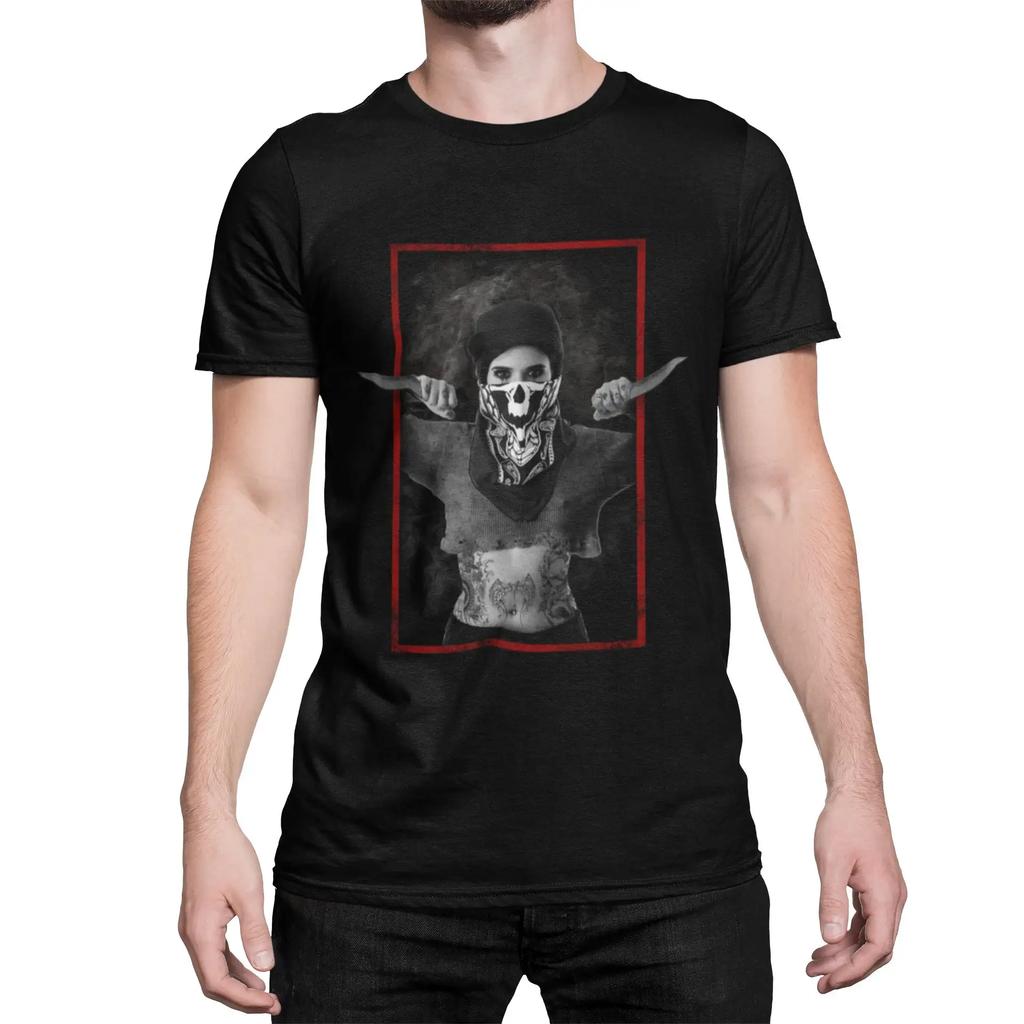 Unisex S T Shirt Tattoo Style Tattooed Girl For Front Print Cotton Regular Fit 5xl