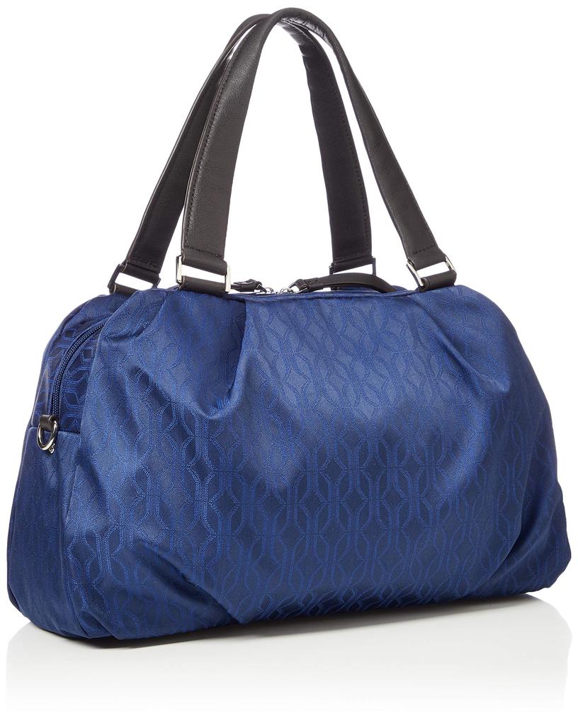 Monogram Series Fluffy Medium Navy [Isaac] 2-way Tote, Size, Y92-06-03,