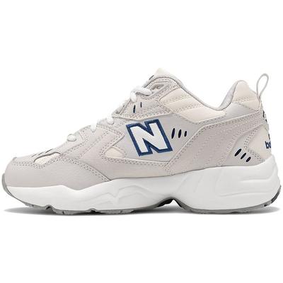 Nb 608 Bequeme Vielseitige Low-Top Trainingsschuhe Damen Sneaker Angora WX608MU1