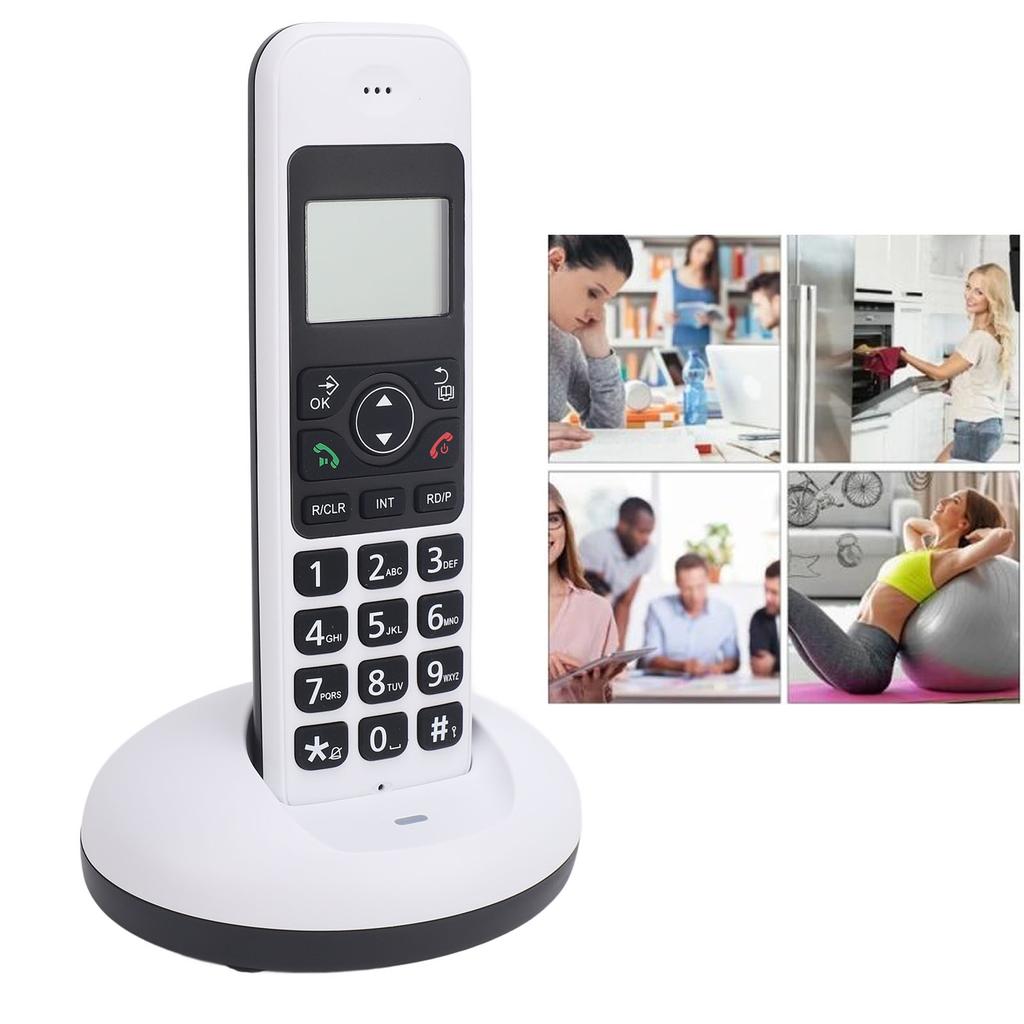 Handset Cordless Phone with Caller ID Call Waiting Call Blocking Full Duplex Speakerphone Backlit Display Big Buttons for Elderly