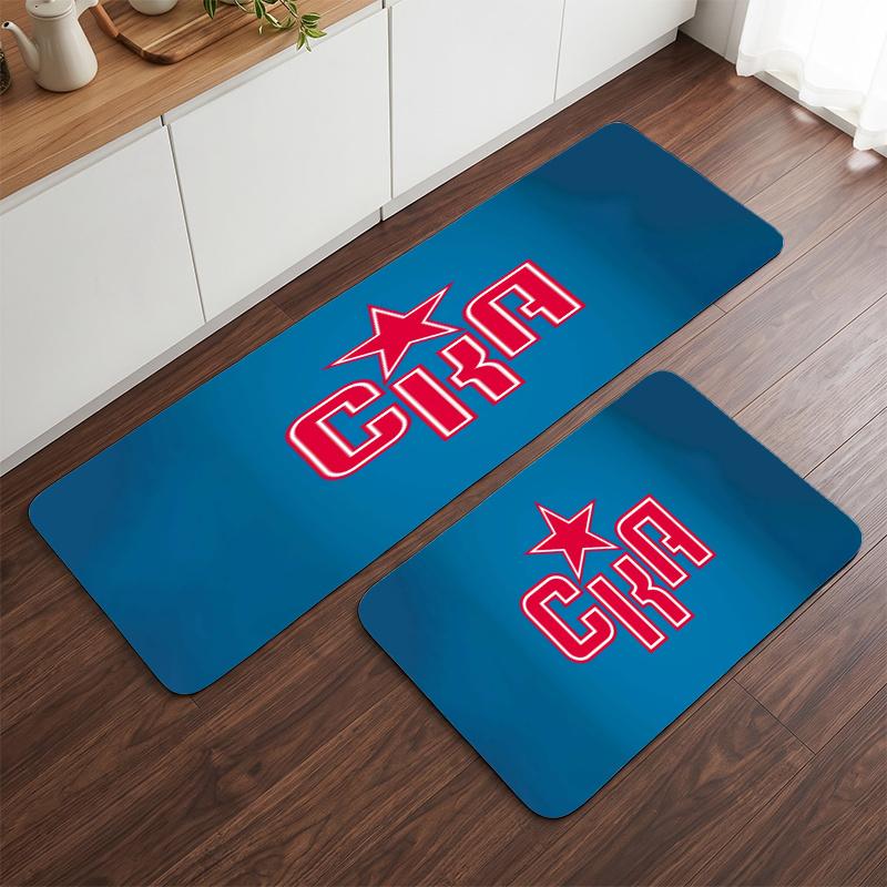 SKA St. Petersburg (37) Flannel Kitchen Mat Soft Anti-Slip Kitchen Floor Runner Rug Kitchen Rug for Home Kitchen Decor