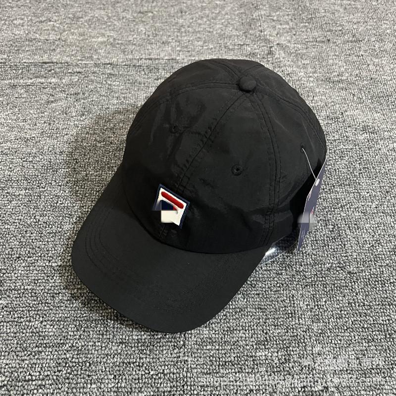 Nylon Letter Embroidered Baseball Cap With Sun Protection For Summer Outdoor Activities