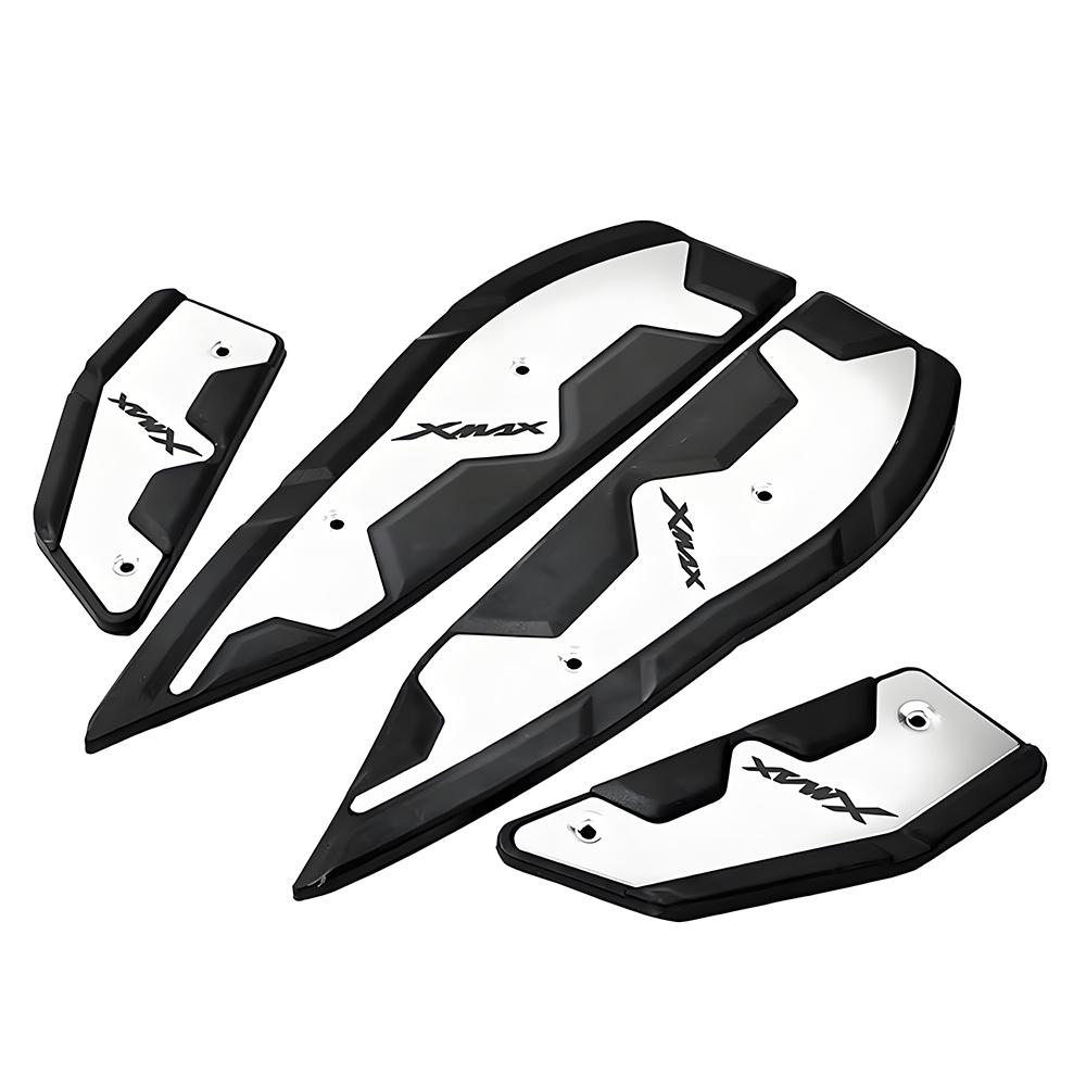 X-MAX125 X-MAX250 X-MAX300 X-MAX 400 Motorcycle For YAMAHA XMAX 400 300 250 125 Pedal Non-slip Foot Pad Pedal aluminum+rubber