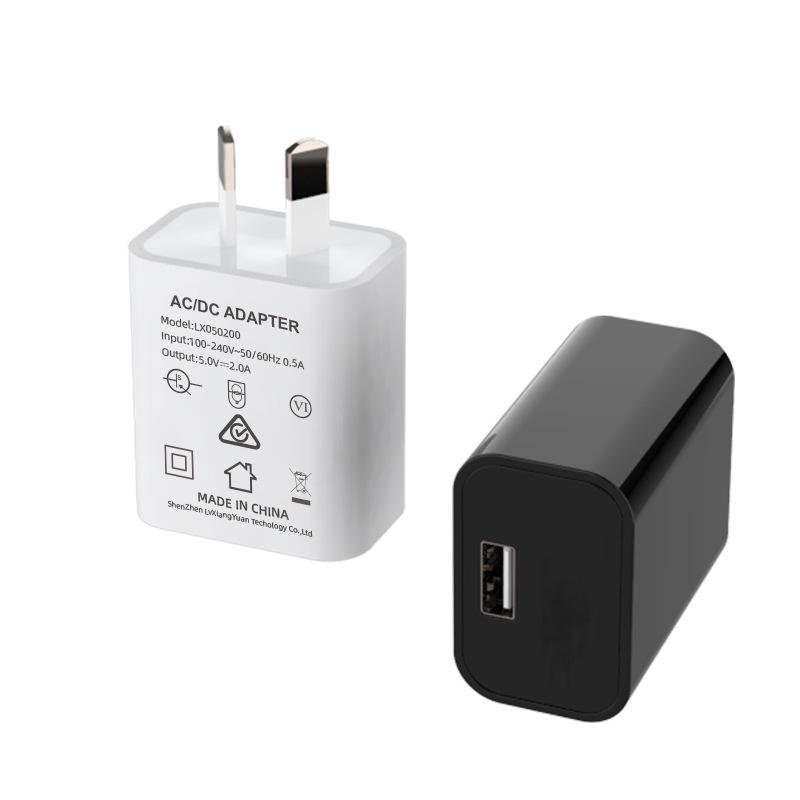 5V 2A SAS-Certified Australian Standard Octagonal Charger, High-Quality Multifunctional Small Appliance Adapter.