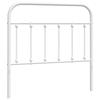 VidaXL White Metal Headboard 100 Cm 352656