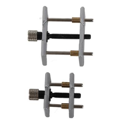2Pcs Solid Steel Watch Movement Holder Alloy Fixed Base Opening Holder Case Clamp Watch Disassemble