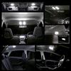 Ranzek Toyota 30 Series Prius Pure White LED Room Lamp Set Models Without 8-Piece (For Moonroof, ZVW30, Early/late Models)