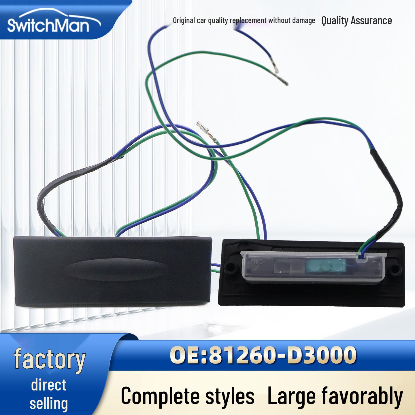 Modern Kia Tucson Tailgate Switch & Trunk Handle 81260-D3000