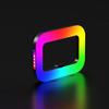 Rgb Handheld Rechargeable Led Ring Fill Light Portable Desktop Selfie Light For Phone Live Broadcast Photography