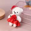 10pcs/set Foam Bear Bear Plush Foam Toys Plush Animal Cartoon Bouquet Doll  Girlfriends