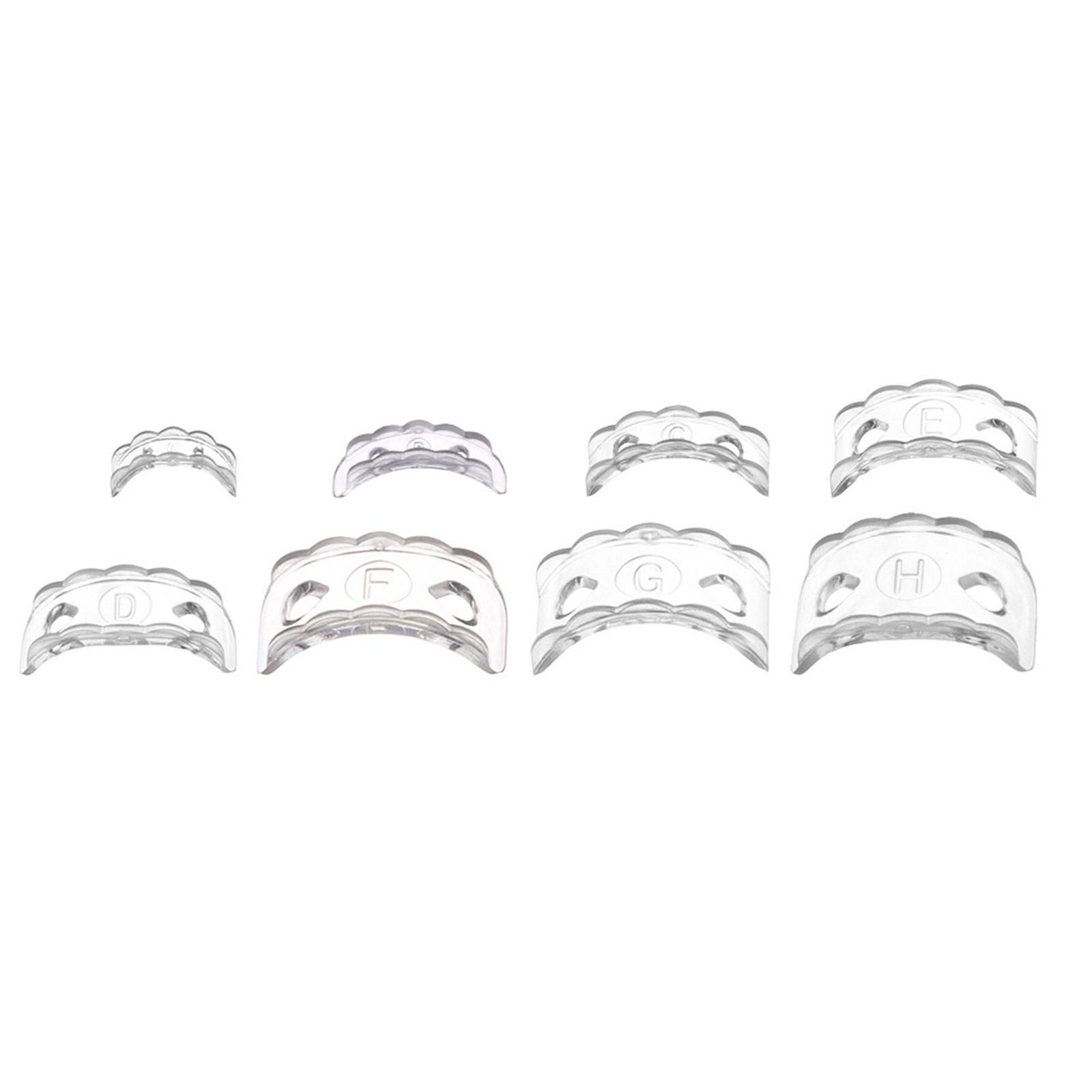 

Набор из 8 силиконовых регуляторов размера колец, подходит для свободных колец, удобный размер, ювелирные аксессуары для колец