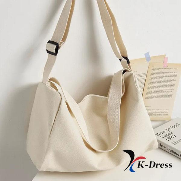 Daily Crossbody Canvas Eco Bag (2 Colors)