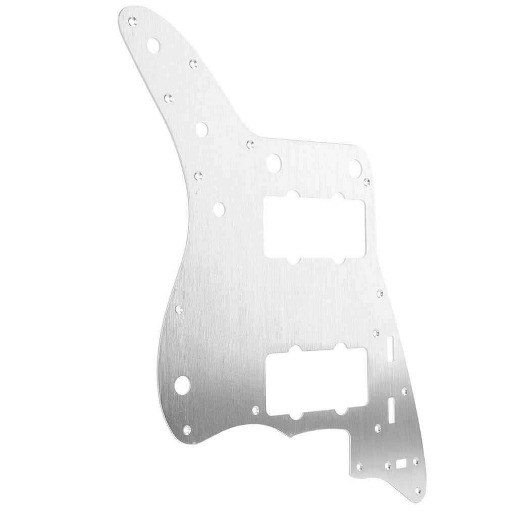 Electric Guitar Pickguard Scratch Plate 13 Holes Aluminium Alloy Guitar Anti Scratch Guard Plate