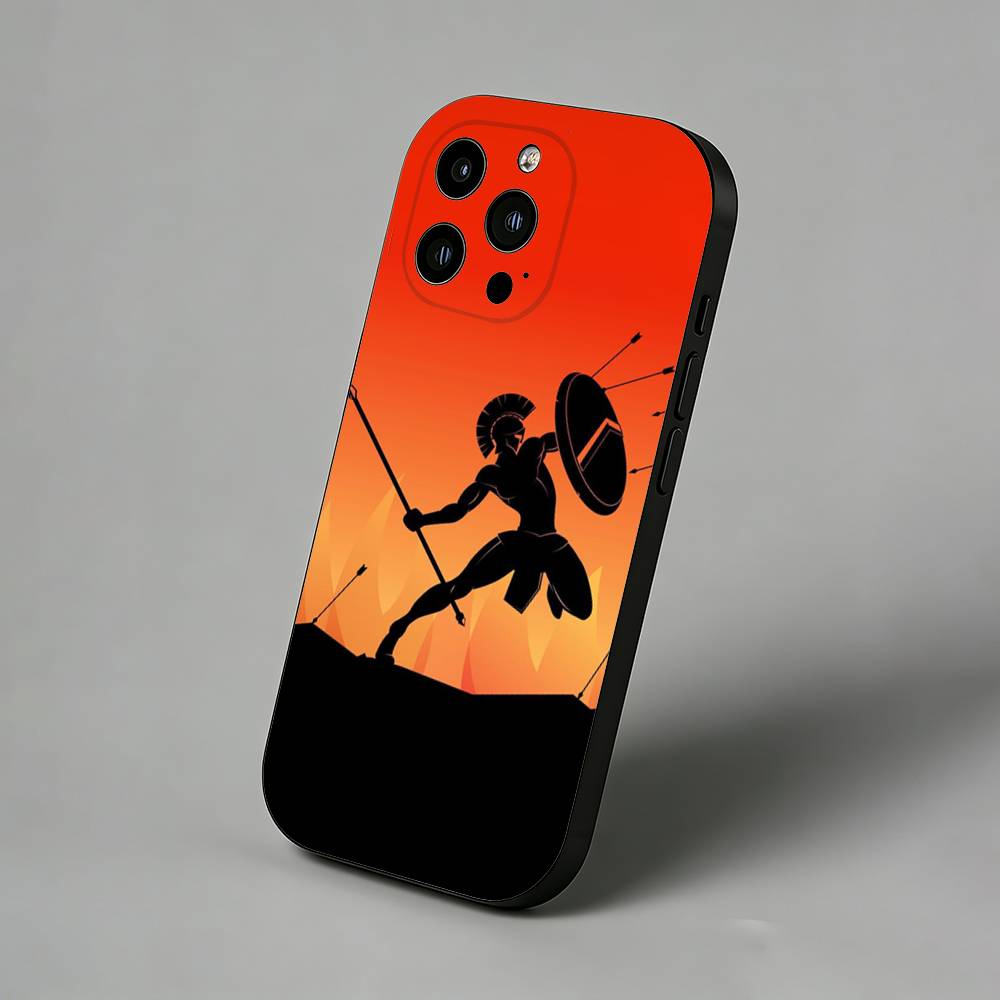 

Cool Sparta Phone Case for iPhone 17 Air 16 Pro Max 16e 15 Plus 14 13 Mini 12 11 Back Cover iPhone15promax