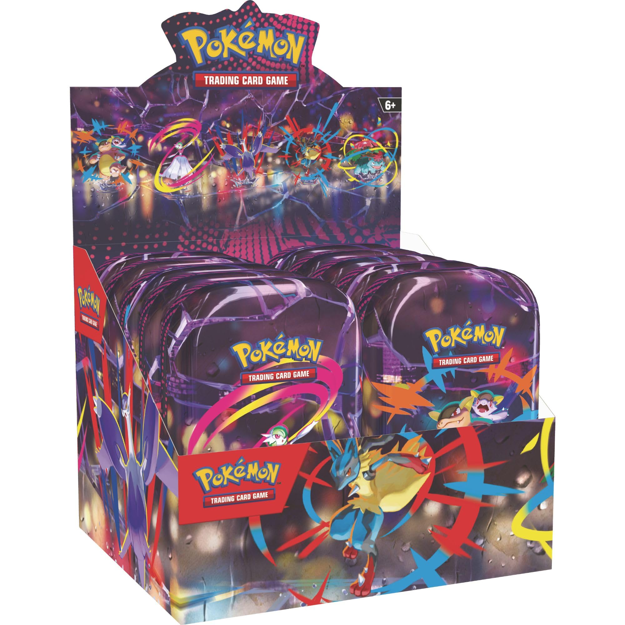 Nintendo Pokémon TCG Mega Evolution Mega Heroes Mini Can 2 Packs Random Art