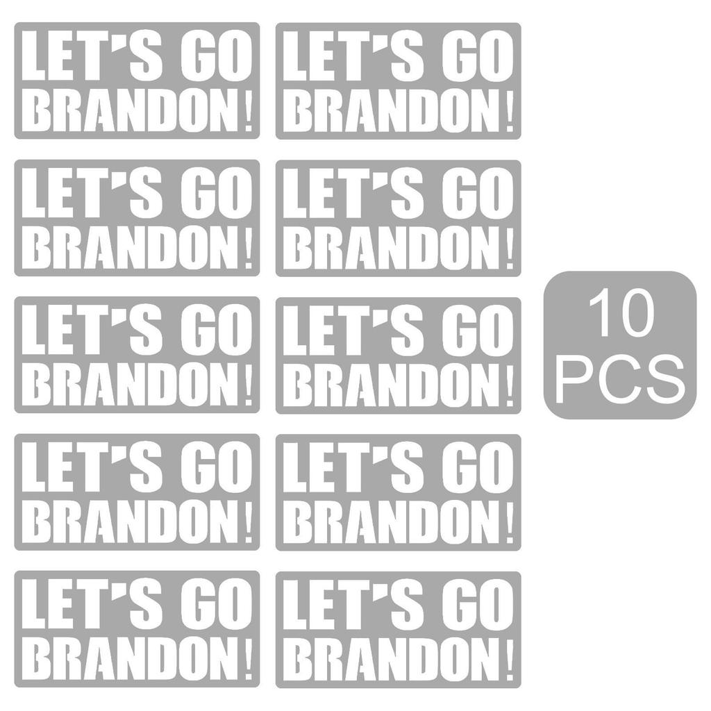 Let's  Brandon Decal Vinyl Sticker Auto Car Truck Wall Laptop