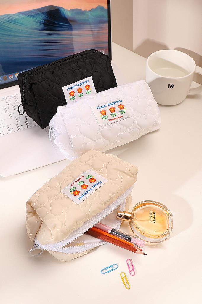Borsa Trucco a Forma di Cuore Carina con Grande Capacità per Viaggio e Conservazione