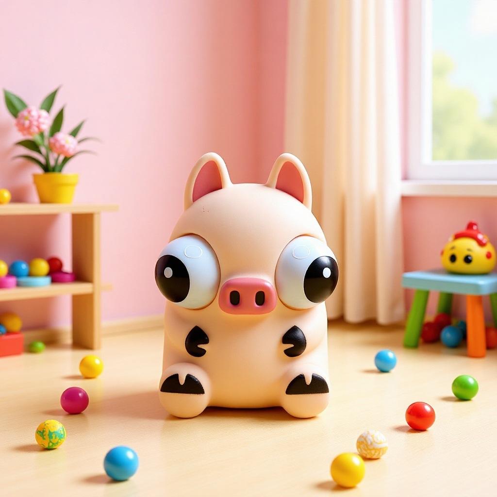 Internet-Famous Hit Animal Squishy Toys Cartoon Cute Pet Stress-Relief Gadgets -Style Children's Squishable Dolls  Small Toys