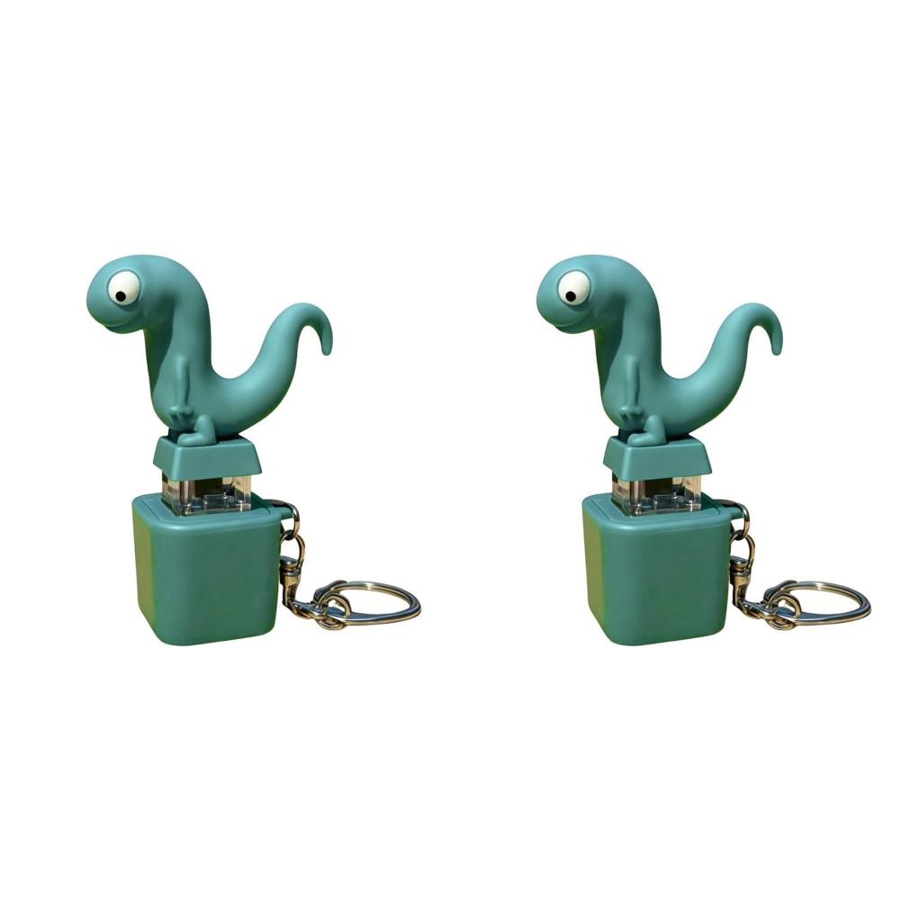 

1/2/3PCS Lizard Keychain Sound Fidget Toy with Colorful LED Lights Rechargeable Clicky Stress Relief Keyring for Adult Teenager