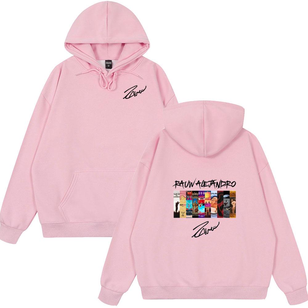 2025 RauwAlejandro Album Cover Print Hoodie Men Women Clothing Fashion Long Sleeve Couple Sweatshirts Oversized Loose Streetwear