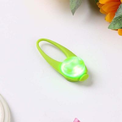 Silicone LED Pet Safety Light Anti-Lost Waterproof Glowing Collar 3 Light Modes High Brightness Dog Flashing Light Night Walking