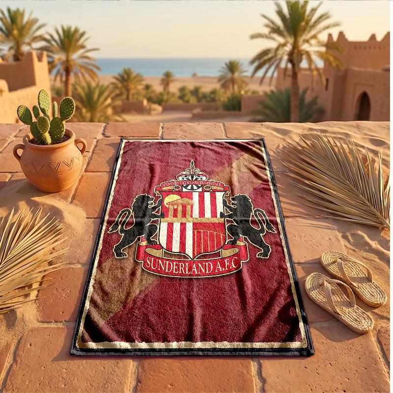 Sunderland Theme Beach Towel Soft Quick?dry Towel For Summer Beach Vacation Swimming