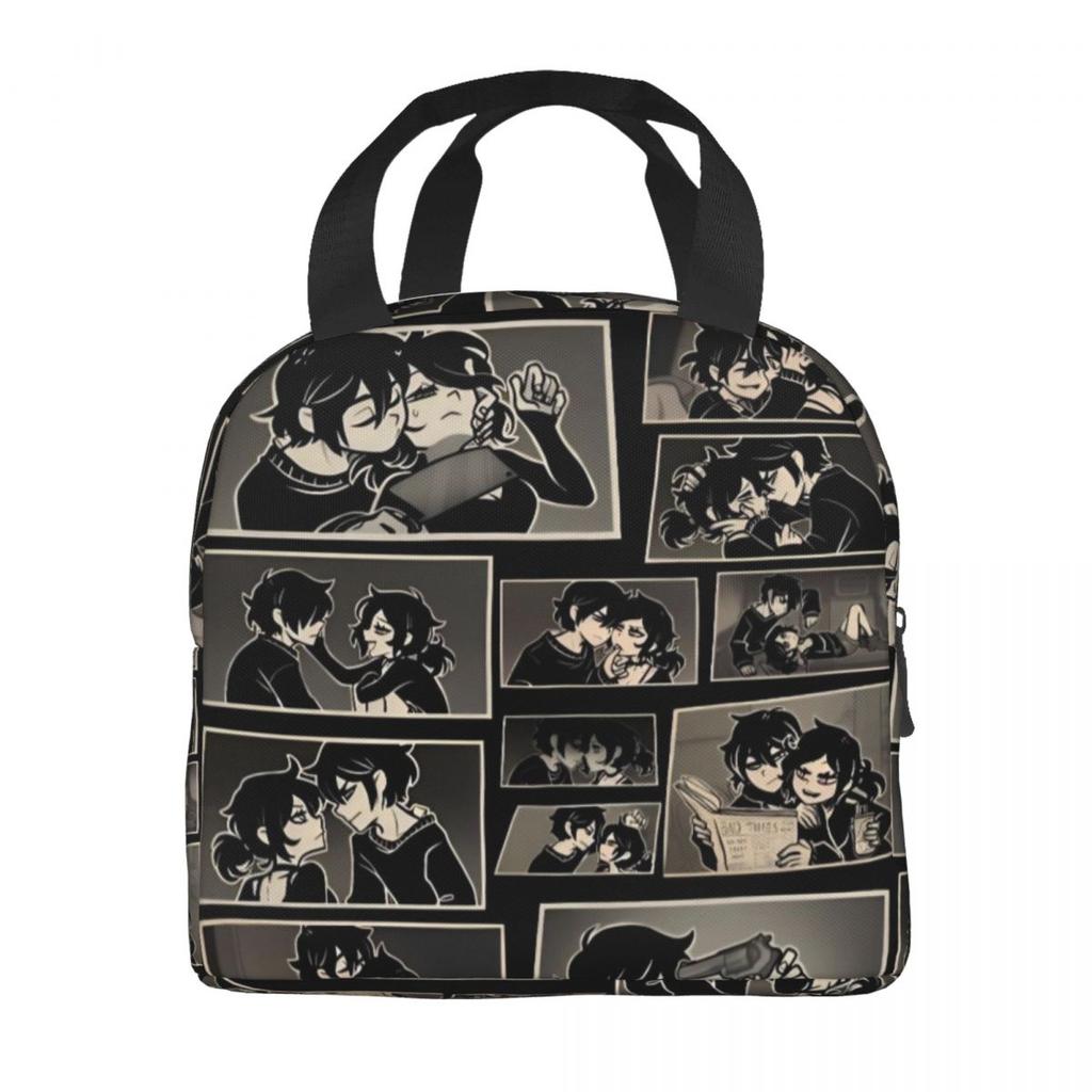 The Coffin Of Andy And Leyley Games Thermal Insulated Lunch Bags Portable Food Bag Container Cooler Thermal Lunch Boxes