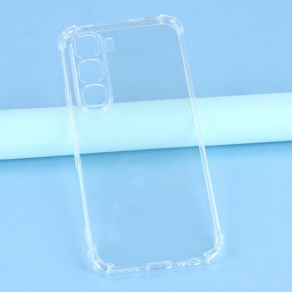 For Infinix Hot 60 Pro 4G Phone Case Reinforced Four Corner Anti-Drop Clear TPU Phone Cover
