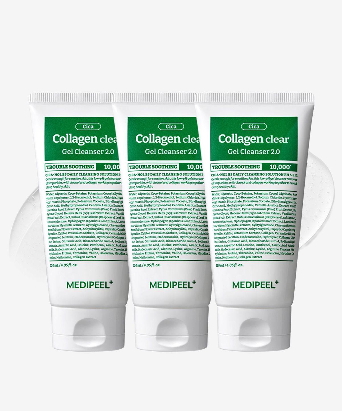 Green Cica Collagen Clear 2.0 120ml x 3