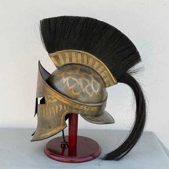 Medieval Greek 300 Movie Spartan Limited Edition King Leonidas Helmet Larp Costume Christmas Gift