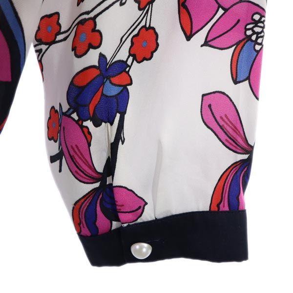 Coccapani Made In Italy Long Sleeve One Piece M White X Pink Women Used