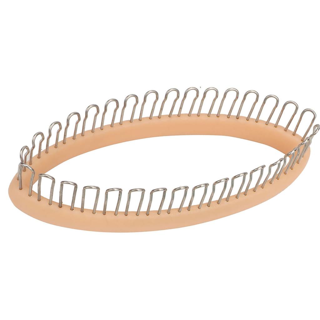 DIY Knitting Machine Socks Leg Warmers Weaver Crochet Ring Yarn Needle Knit Tools Random Color